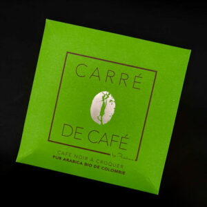 Carre de café colombie bio