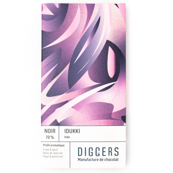 Diggers Chocolat Noir 70% Inde